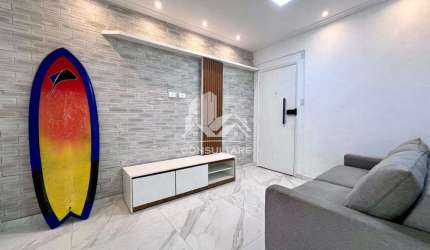 Apartamento com 2 dorms, Pompéia, Santos - R$ 477 mil, Cod: 25744