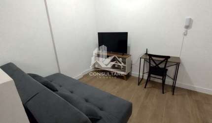Sala Living no Centro de São Vicente, Cod:24842MLA