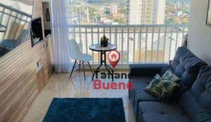 Apartamento com 2 dormitórios para alugar, 90 m² por R$ 6.112,00/mês - Royal Park - São José dos Campos/SP