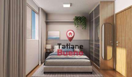 Apartamento com 2 dormitórios à venda, 36 m² por R$ 263.900 - Parque dos Ipês - São José dos Campos/SP