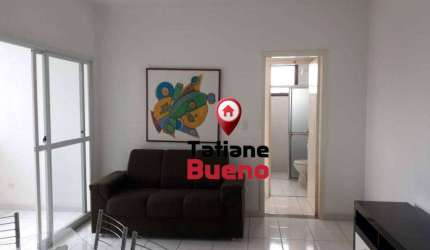 Apartamento com 1 dormitório para alugar, 50 m² por R$ 3.090,00/mês - Jardim São Dimas - São José dos Campos/SP