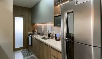 Apartamento 2 quartos sendo 1 suíte, sacada com churrasqueira