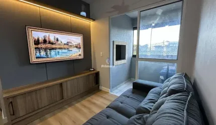 Apartamento a venda de 2 dormitórios com suite mobiliado