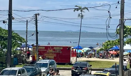 Aluguel por Diária para Locação em Matinhos, Praia mansa, 3 dormitórios, 2 banheiros, 1 vaga