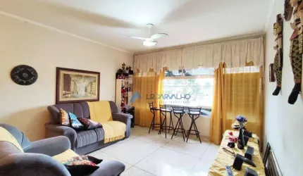 Apartamento vista mar com 2 dormitórios à venda, 90 m² por R$ 450.000 - Itararé - São Vicente/SP