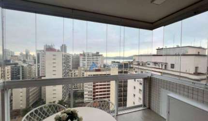 Apartamento com 1 dormitório à venda, 47 m² por R$ 795.000,00 - Boqueirão - Santos/SP