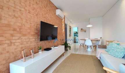 Apartamento com 3 dormitórios à venda, 94 m² por R$ 1.380.000,00 - Pompéia - Santos/SP