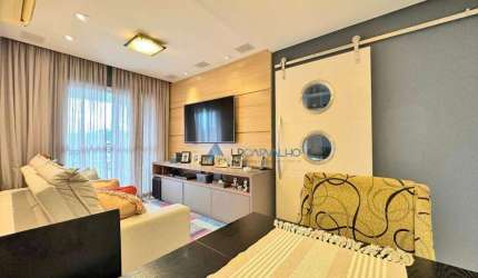 Apartamento com 2 dormitórios à venda, 68 m² por R$ 670.000,00 - Gonzaga - Santos/SP