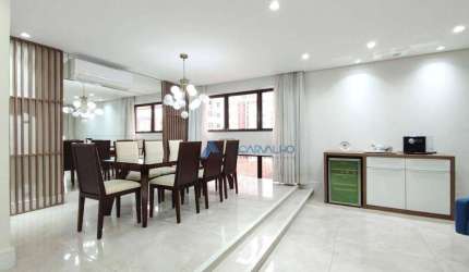 Apartamento à venda, 198 m² por R$ 1.700.000,00 - Pompéia - Santos/SP