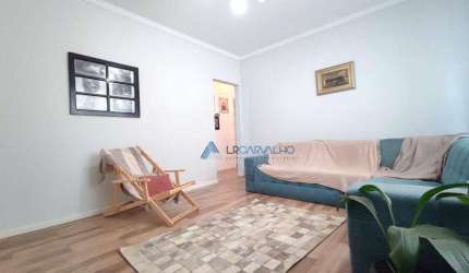 Apartamento com 3 dormitórios à venda, 78 m² por R$ 430.000,00 - Macuco - Santos/SP