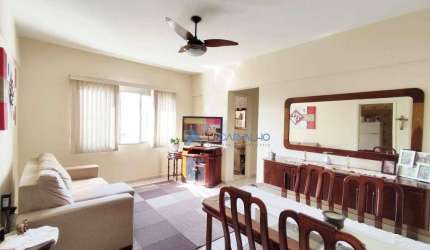 Apartamento no Campo Grande com  2 dormitórios à venda, 112 m² por R$ 439.000 - Campo Grande - Santos/SP