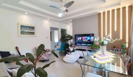 Apartamento com 2 dormitórios à venda, 90 m² por R$ 470.000,00 - Boqueirão - Santos/SP