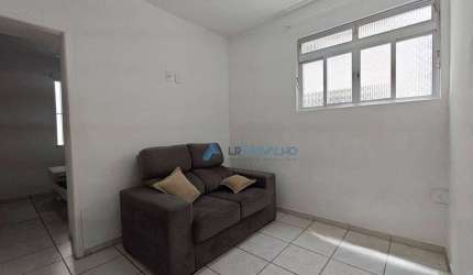 Apartamento para alugar, 47 m² por R$ 2.700,00/mês - Gonzaga - Santos/SP