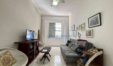 Apartamento com 1 quarto à venda, 49 m² por R$ 329.900 - Pompéia - Santos/SP