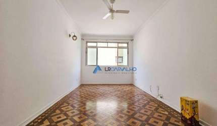Apartamento no Gonzaga com 1 dormitório à venda, 60 m² por R$ 380.000 - Santos/SP