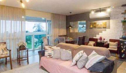 Apartamento com 3 dormitórios à venda, 154 m² por R$ 850.000,00 - Boqueirão - Santos/SP
