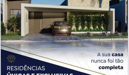 Casa nova à venda com 125,33 m² com piscina em ótima localização em Atibaia SP -