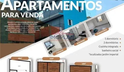 Apartamento novo no Jardim Imperial