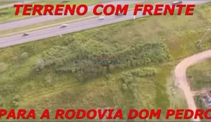 Área comercial e industrial- frente para Rod. Dom Pedro