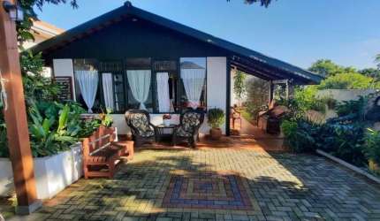 Casa Térrea em Atibaia em estilo campestre - Jardim dos Pinheiros