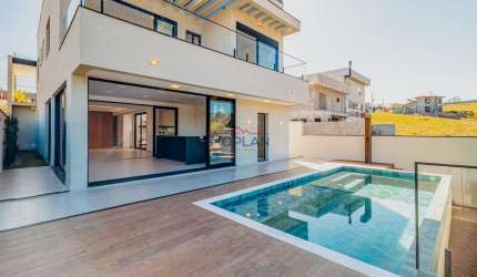 Casa em condomínio Atibaia, 3 suítes, vista panorâmica