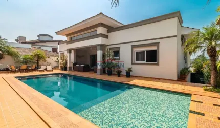 Casa de luxo à venda de 635 m² no Condomínio Osato em Atibaia/SP.
