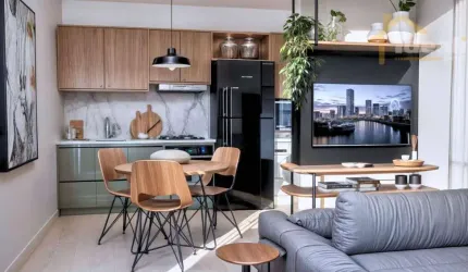 Apartamento com 1 dormitório à venda, 42 m² por R$ 371.855 - São José - São Leopoldo/RS
