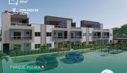 Apartamento com 3 quartos à venda na Rua Padre Cícero, 3288, Parque Albano (Jurema), Caucaia, 1 m2 por R$ 244.900