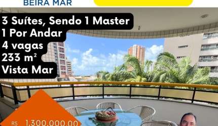 Apartamento no Meireles Vista Mar