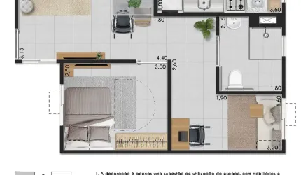 Apartamento para PNE Conquista Maraponga