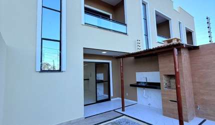 CASA DUPLEX COM 3 QUARTOS 3 BANHEIROS COM DOCUMENTAÇÃO GRÁTIS