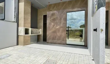 Casa Plana com 3 Suítes à venda no Eusébio