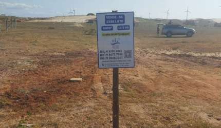 Terreno á Venda na Avenida Principal do Barramar da Taiba e Com Preço Imperdível