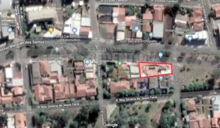 Caparroz - Imóvel comercial, frente para avenida Antonio Marques dos Santos, testada de 33 metros