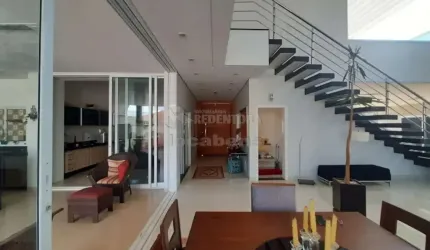 Damha IV - Casa assobradada com 3 dormitórios em um dos condomínios mais valorizados de Rio Preto