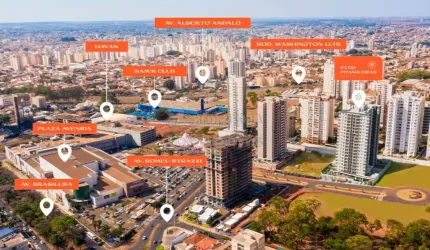 Reserva da Mata Apartamento de 03 dormitórios, 02 vagas de garagem.