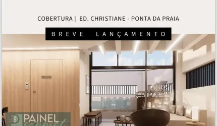 Luxuosa Cobertura em Ponta da Praia - 4 Suítes, 370m²