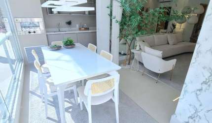 Apartamento 108m² em Marapé, Santos: 3 Suítes, 4 Banheiros - R$1.446.000