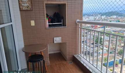 Venda de Apartamento em Estuário, Santos - 2 Dorms e Suíte