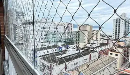 Apartamento para locação na Guilhermina, Praia Grande, 3 dorms