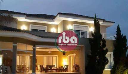 Casa com 4 dormitórios à venda, 480 m² - Condomínio Terras de São José - Itu/SP