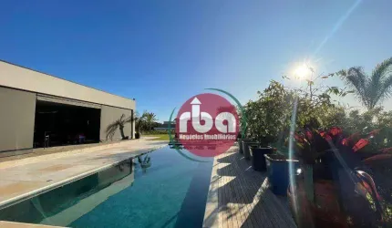 Imóvel no Condomínio Terras de São José II em Itu com 603 m² em lote de 2.160 m² e vista para por do sol