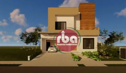 Linda Casa Nova no Condomínio Residencial Central Parque em Salto