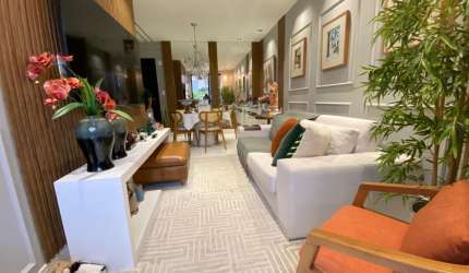 Caminho das árvores, 73 m², 2 quartos, suíte, sanitário social, varanda.