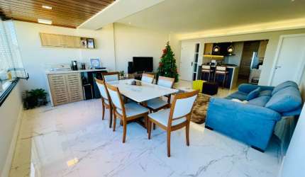 VENDA - Lindo Apartamento 4/4 no Aquarius Vista Mar e Porteira Fechada - 126 m2 - 1 suíte - 2 vagas