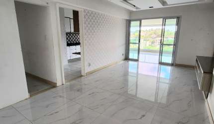 RESIDENCIAL MÁRIO CRAVO, PITUAÇU l 3/4 com suíte l Home l 110m² l Varanda gourmet l Armários