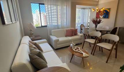 2/4 com closet no Caminho das Árvores - 1 Suíte - 87 m² - Varanda - Nascente