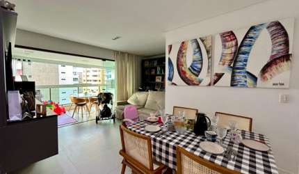 Lindo apartamento à na Alameda Catania | Mobiliado - 3/4 - 2 suítes - 92 m² - Varanda gourmet