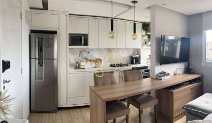 Apartamento mobiliado à venda no Jardim Germânia com 2 Dormitórios