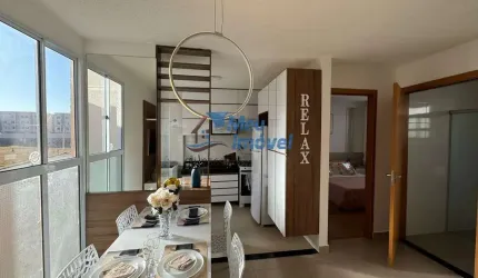 Belle Giardino Valparaíso Garden 2 Quartos 1 Vaga 60,71m² Quintal Área de Lazer